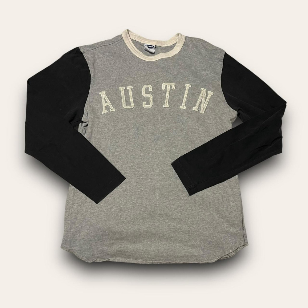 ⭐️ 4 for $20 ⭐️ Y2K Austin Baseball Tee Old Navy Size Small Sporty Downtown Girl